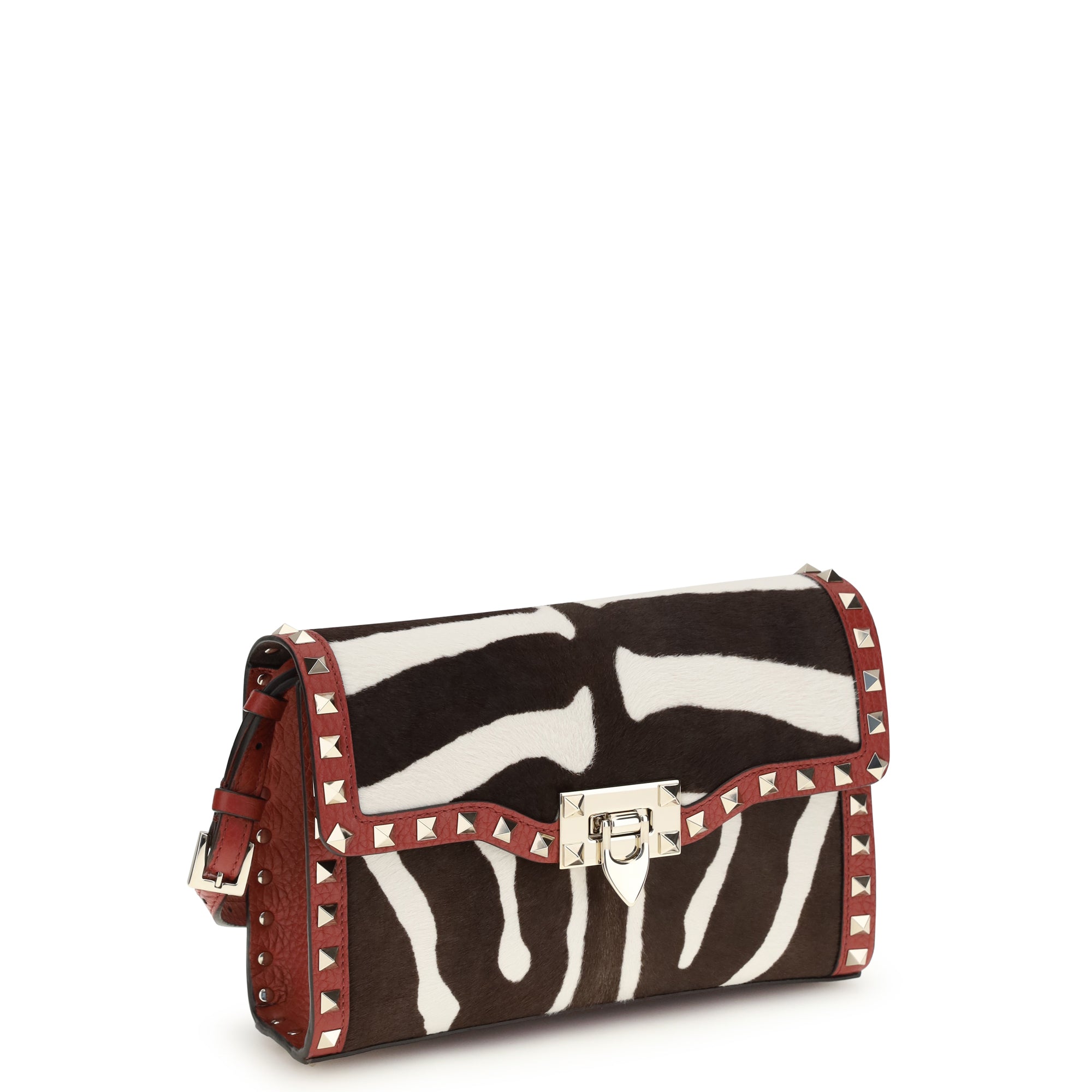 Zebra-print Shoulder Bag