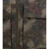 Ripstop Parka with tropical pattern
