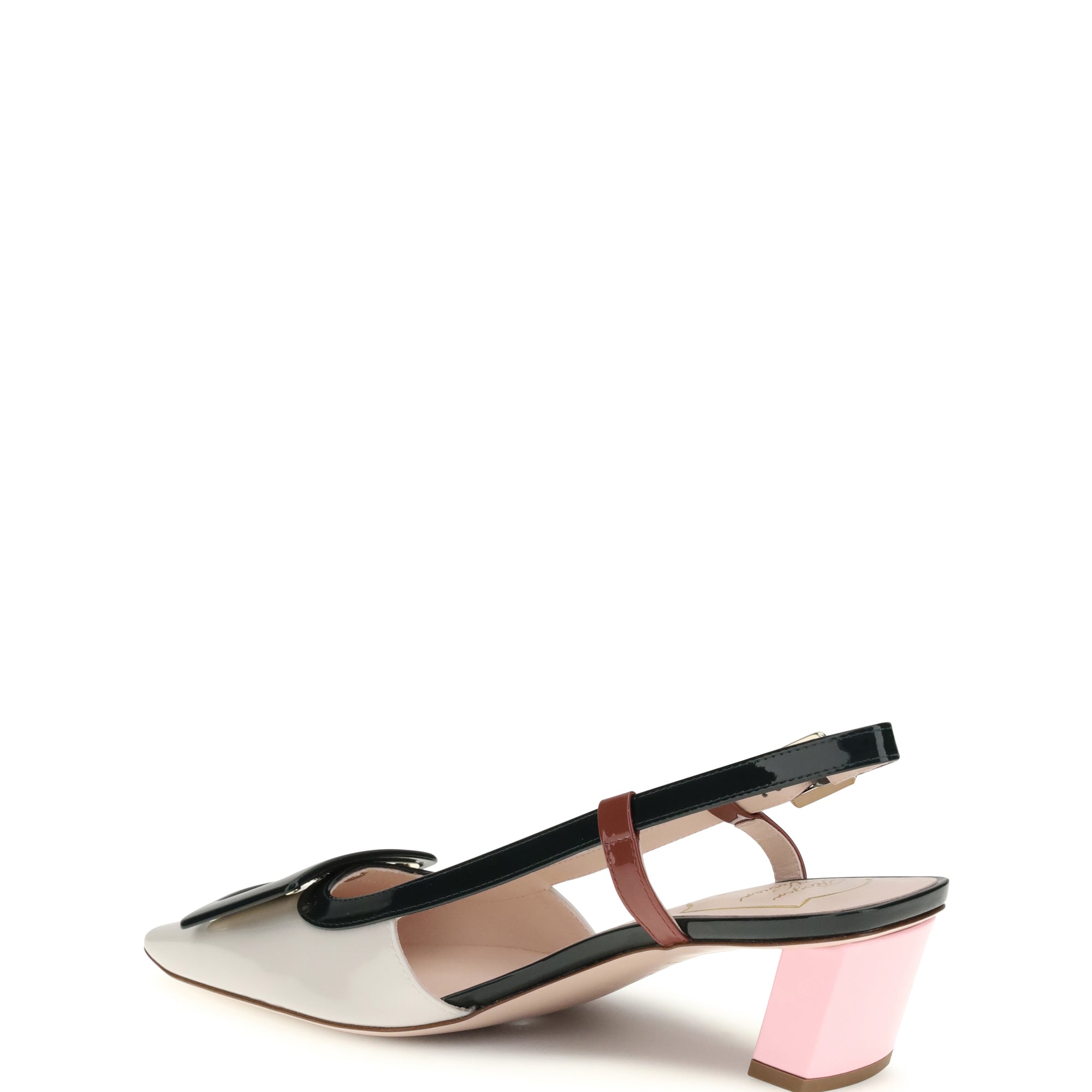 BV LACQUERED BUC SLING BACK DEC 45