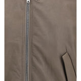 Secchia Flight Bomber in lambskin leather with padding