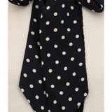 Open polka-dot bow Cardigan