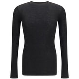 Slim ribbed long-sleeve Sweater