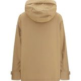 Hooded Jacket with logo patch