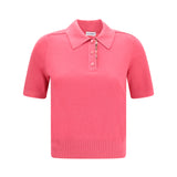 Wool Polo with Check details