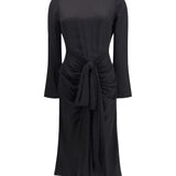 Draped Viscose Dress