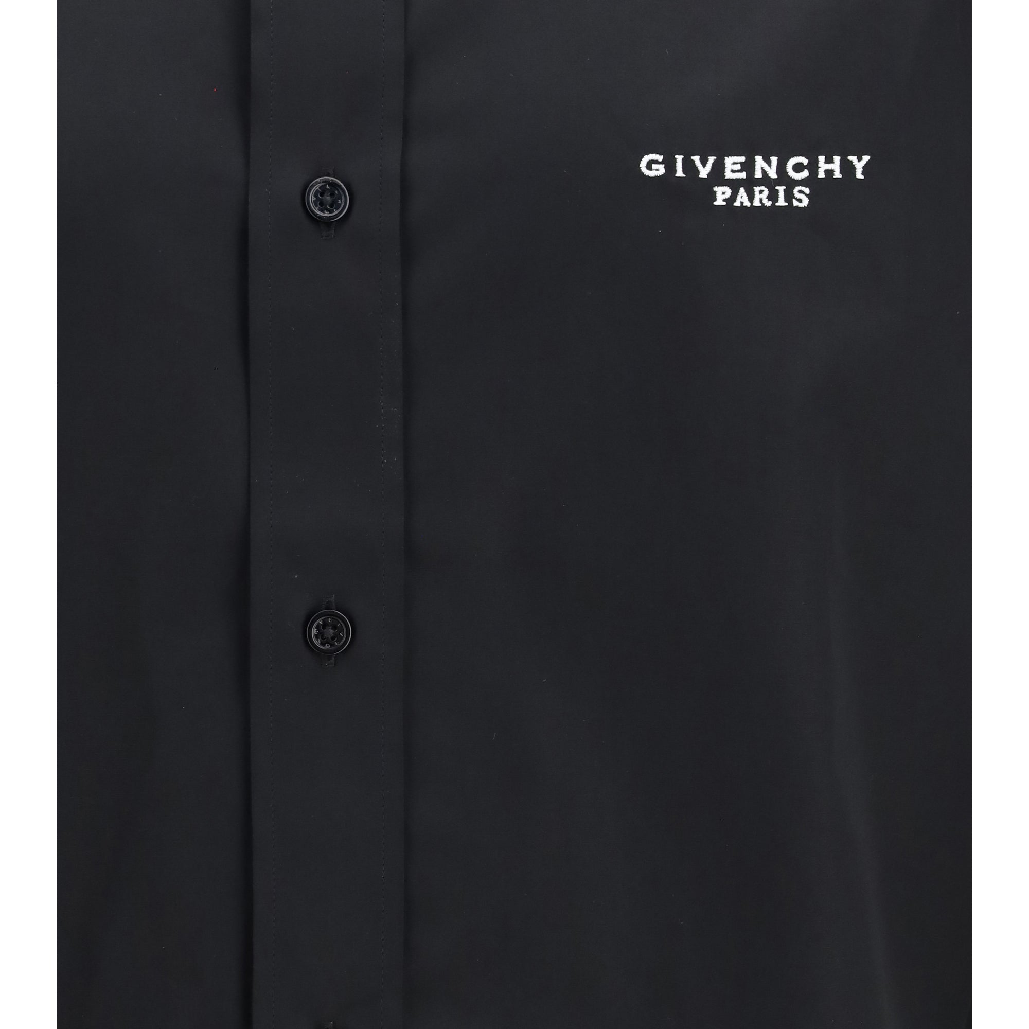 Embroidered poplin Shirt