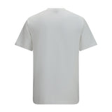 Embroidered signature cotton T-shirt