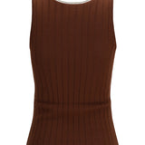 Ribbed jersey Top