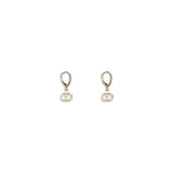 Ovalette Earrings in metal and Swarovski® crystals