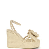 Le Cadeau raffia wedge Sandals