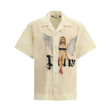 Crystal Pin Up Bowling Shirt