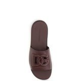 Grained leather Sandals