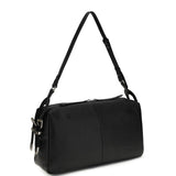 Large Keeper Shoulder Bag in new biker leather