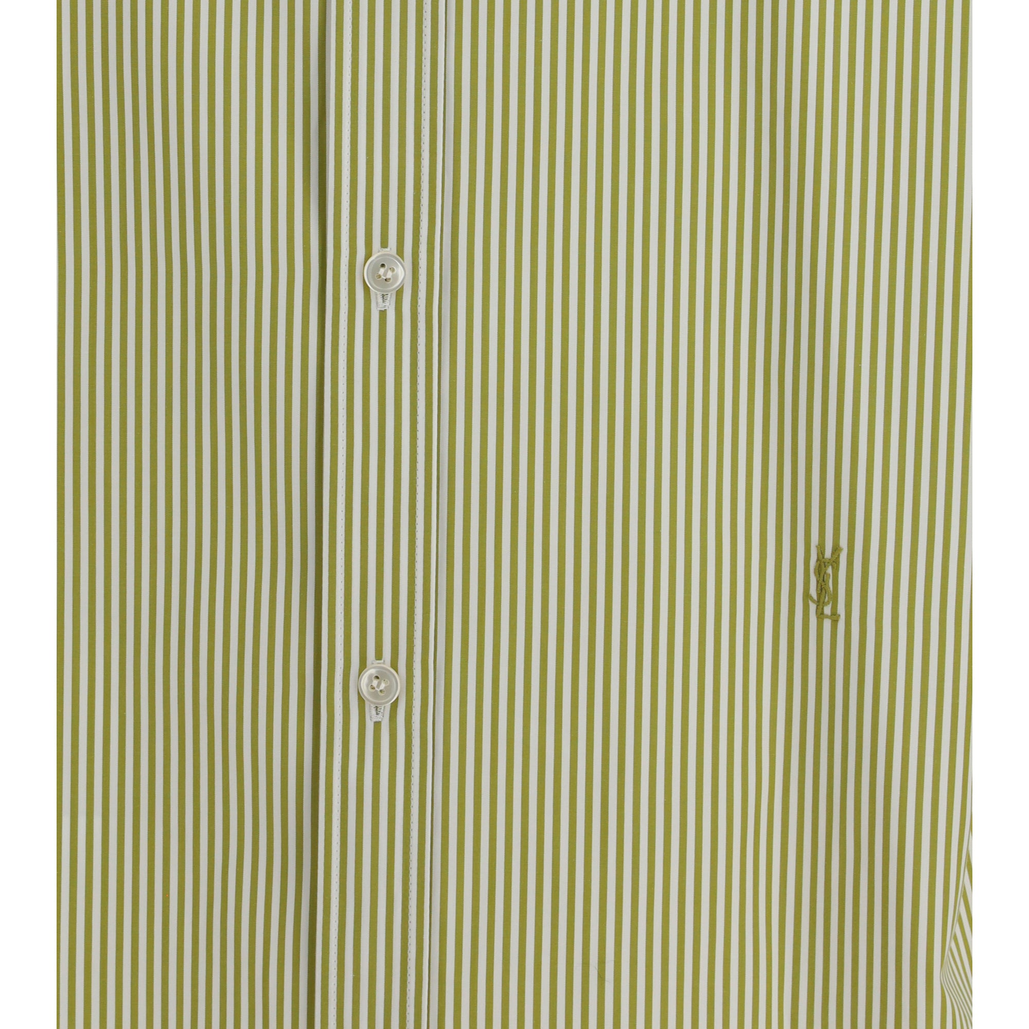 Vertical Striped Button Shirt