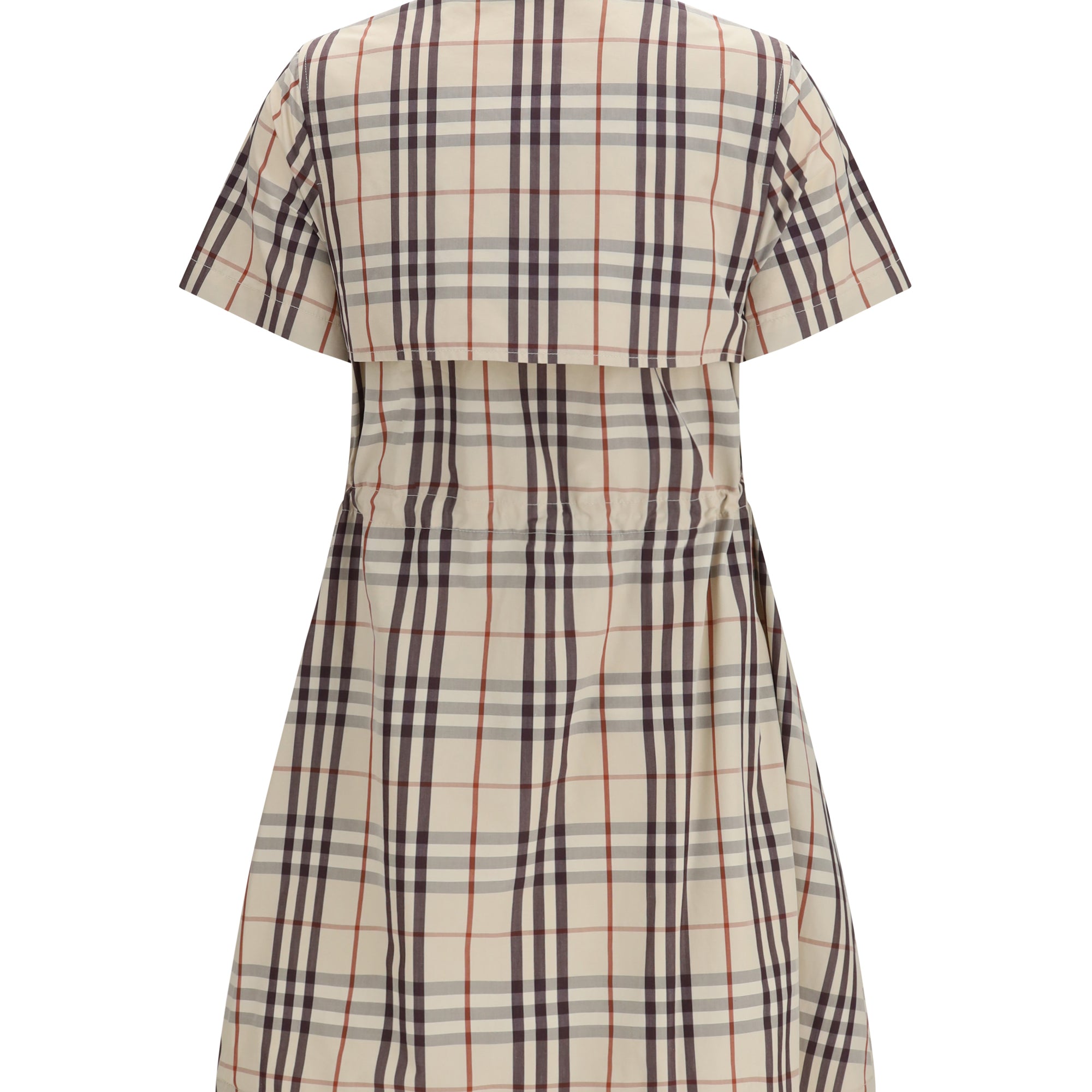 Cotton Check Dress