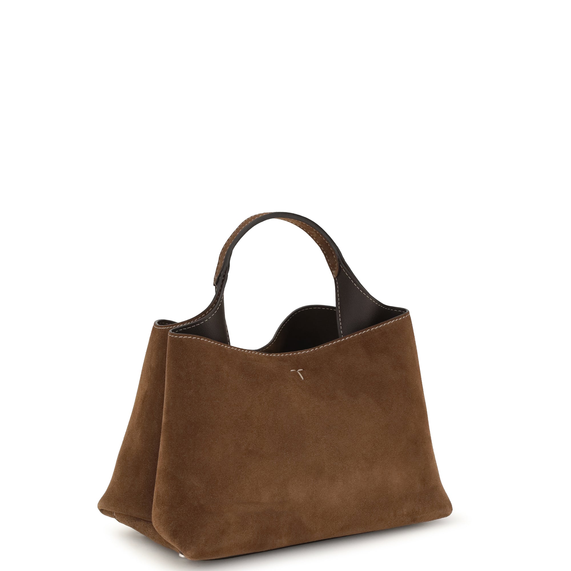 Suede Handbag