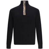 Check wool Sweater