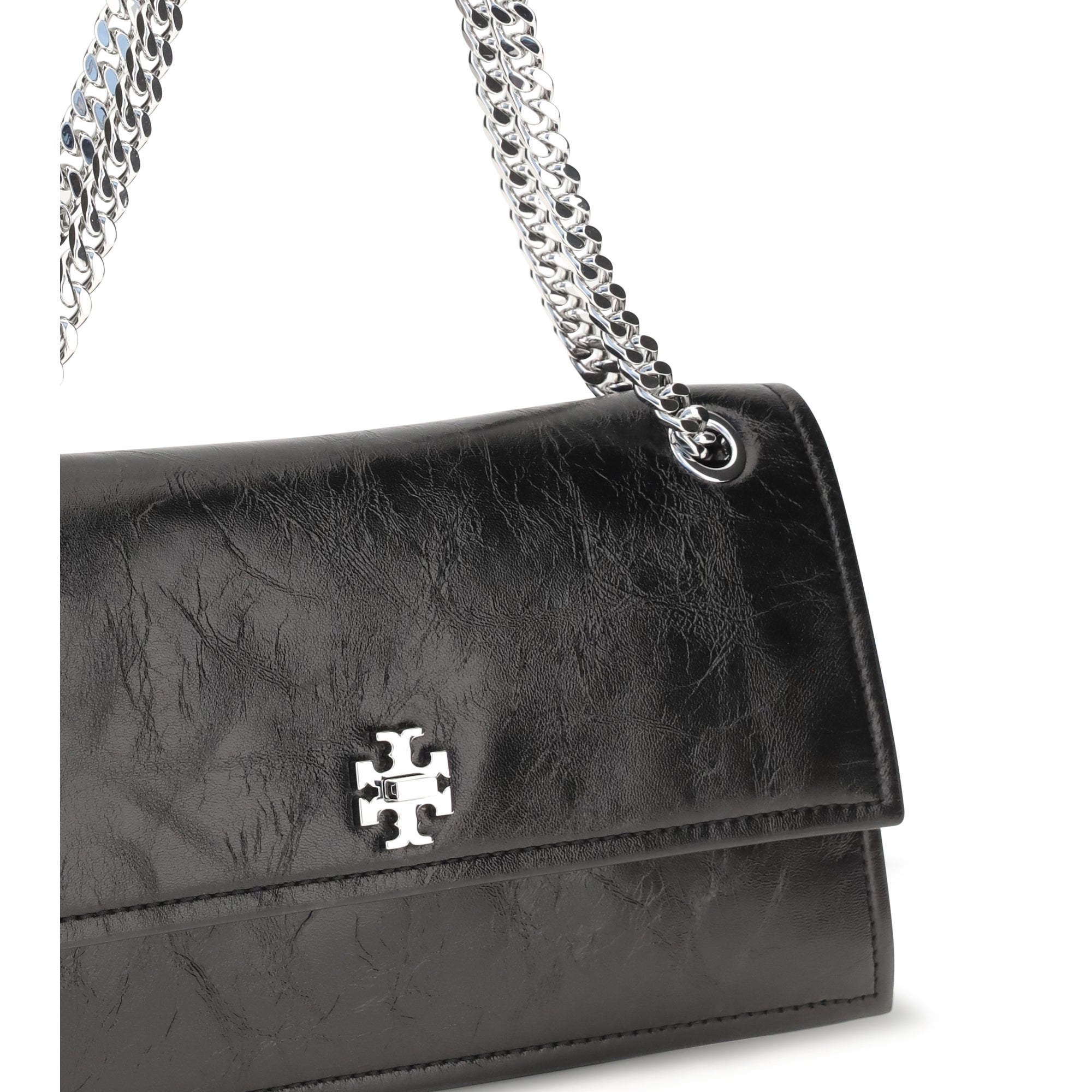Kira suede Shoulder Bag with turn-lock detail