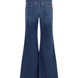 Low-rise flared Jeans