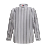 Madras striped armband Shirt