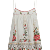 Floral embroidered Top