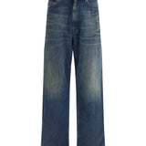 Five-pocket Pants with panel design