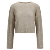 Long-sleeve sequin Sweater