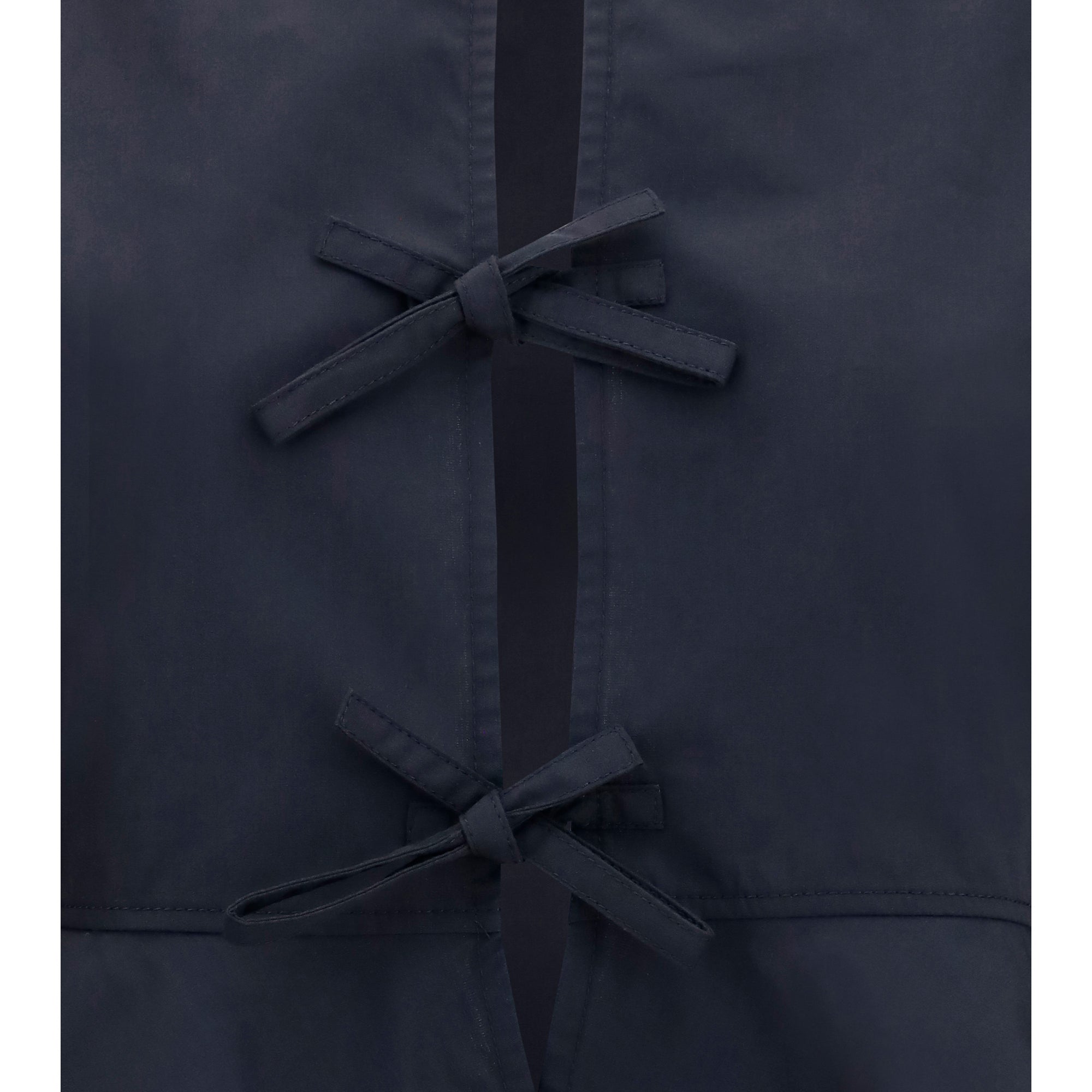 Cotton poplin Blouse with bows