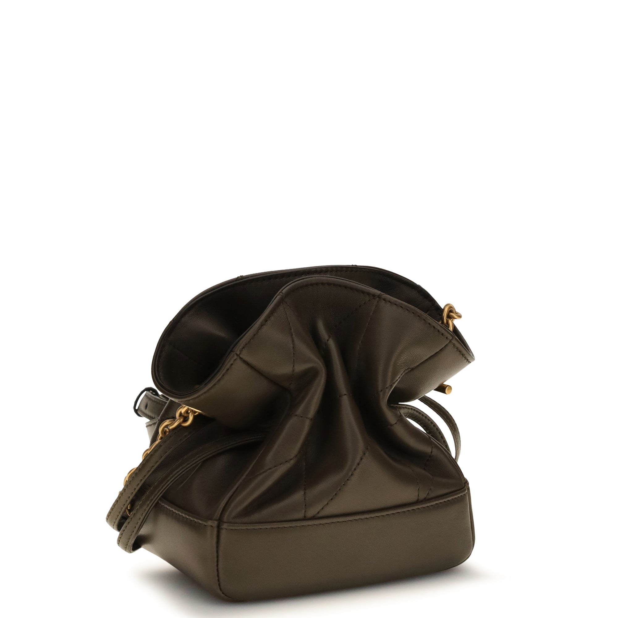 Jamie mini leather Clutch Bag