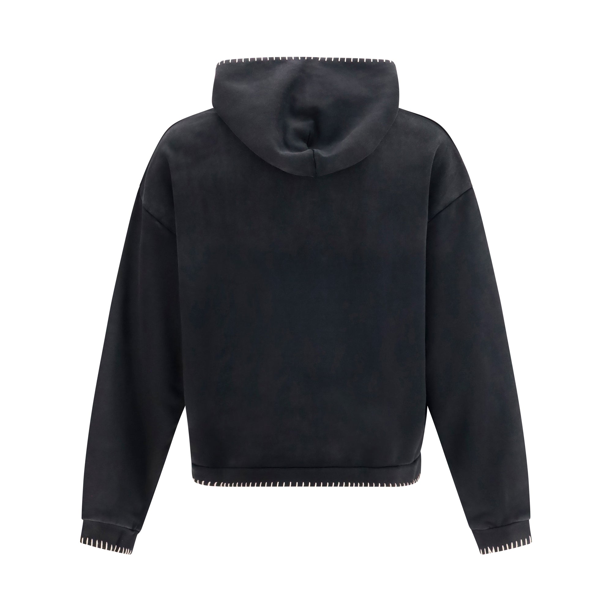 Hoodie with stitch details