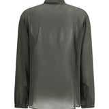 Lavallière Neckline Blouse