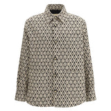 Mixed cotton jacquard Toute La V Jacket