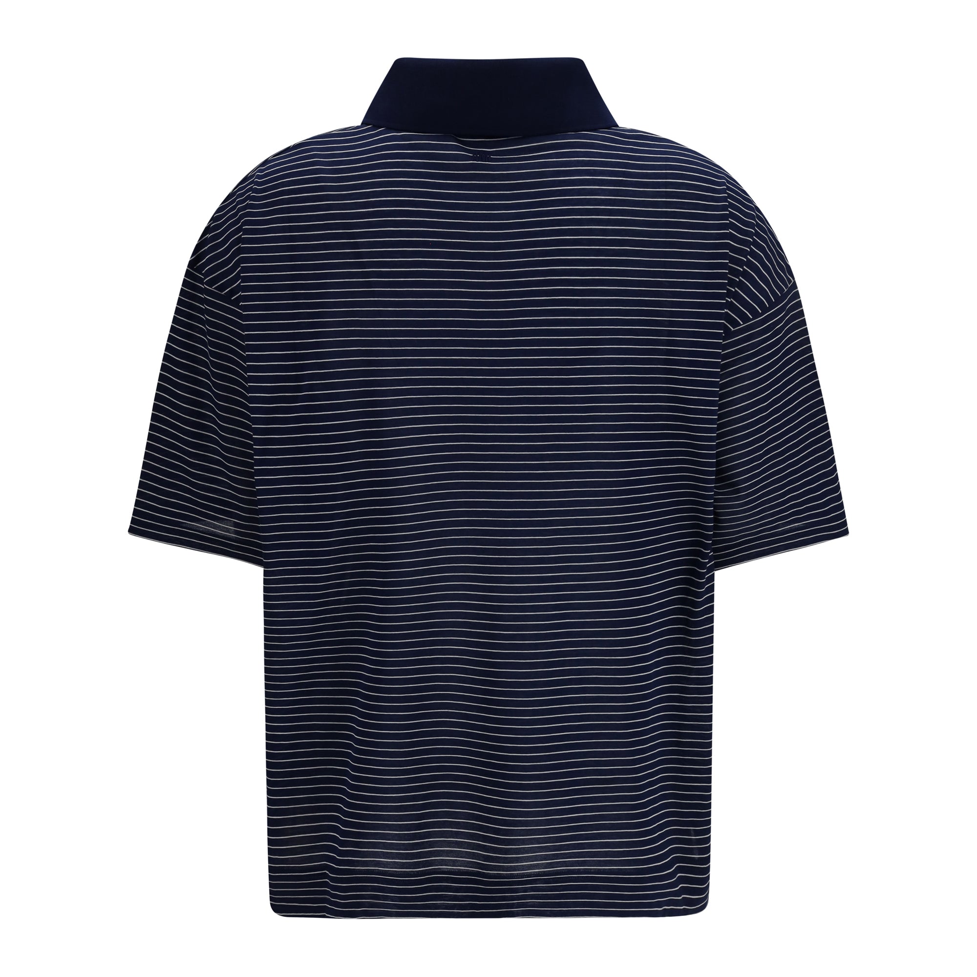 Cotton Striped Ami de Coeur Polo