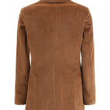 Double-breasted corduroy Blazer