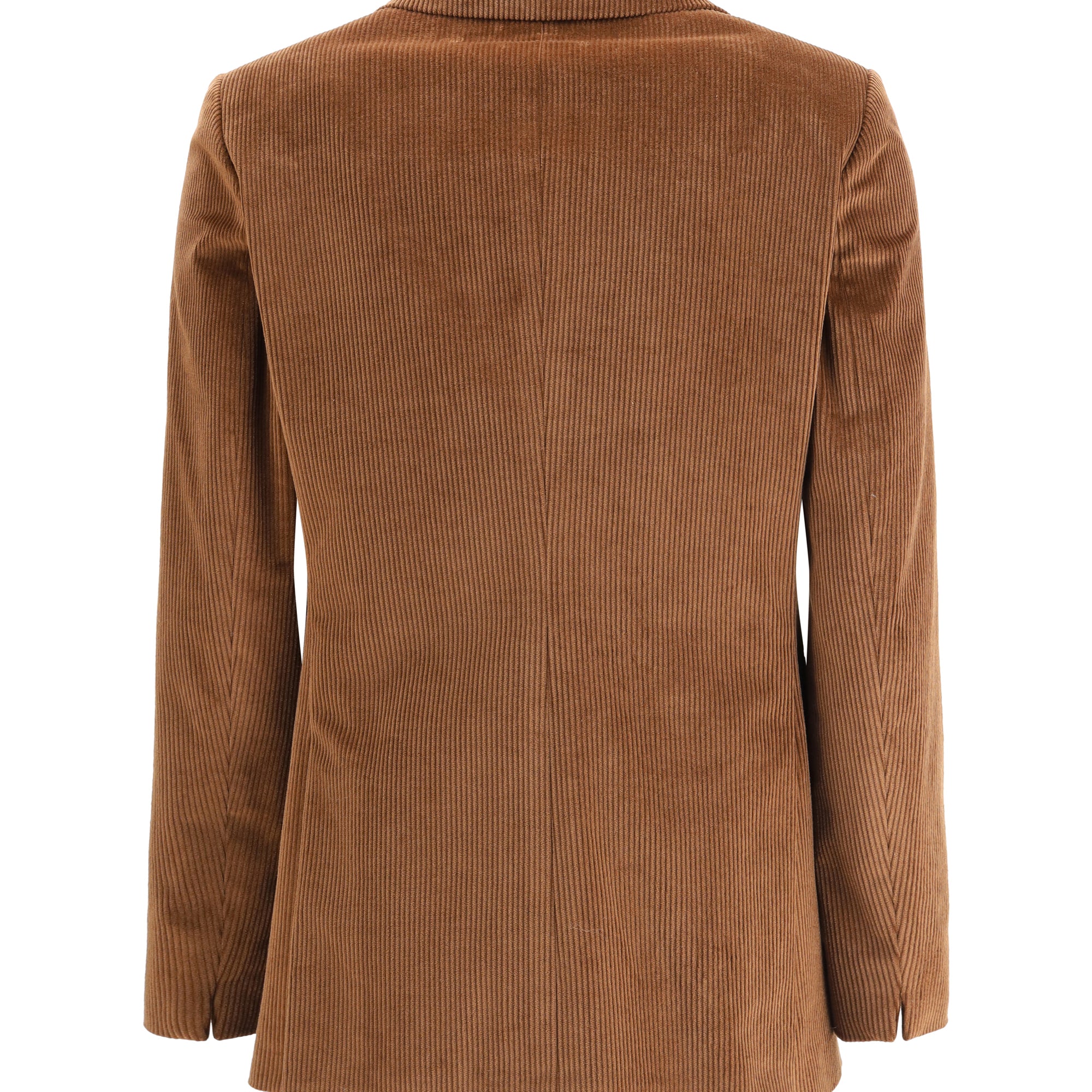 Double-breasted corduroy Blazer