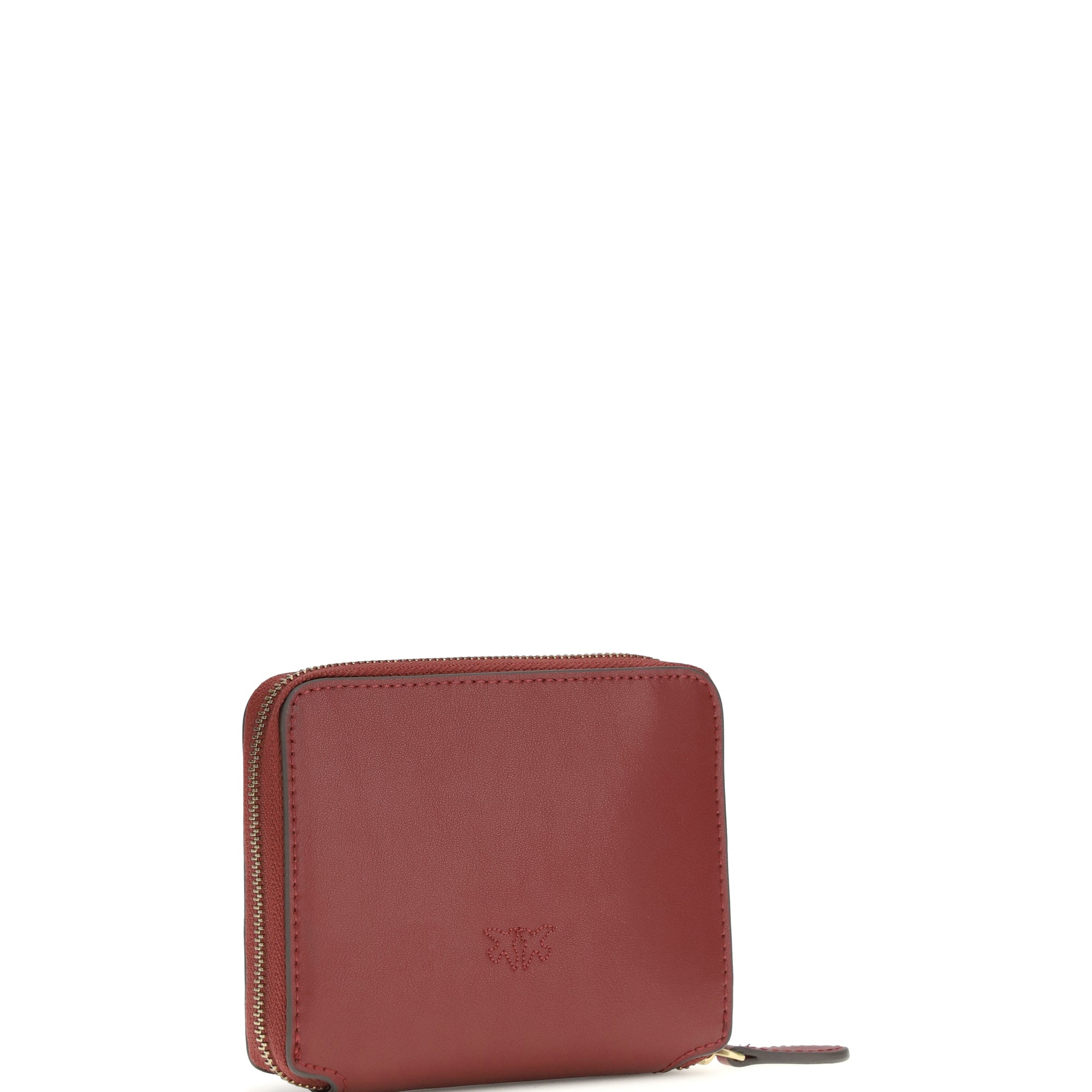 Leather zip-around Wallet