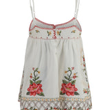 Floral embroidered Top