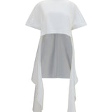 Asymmetric cotton T-shirt