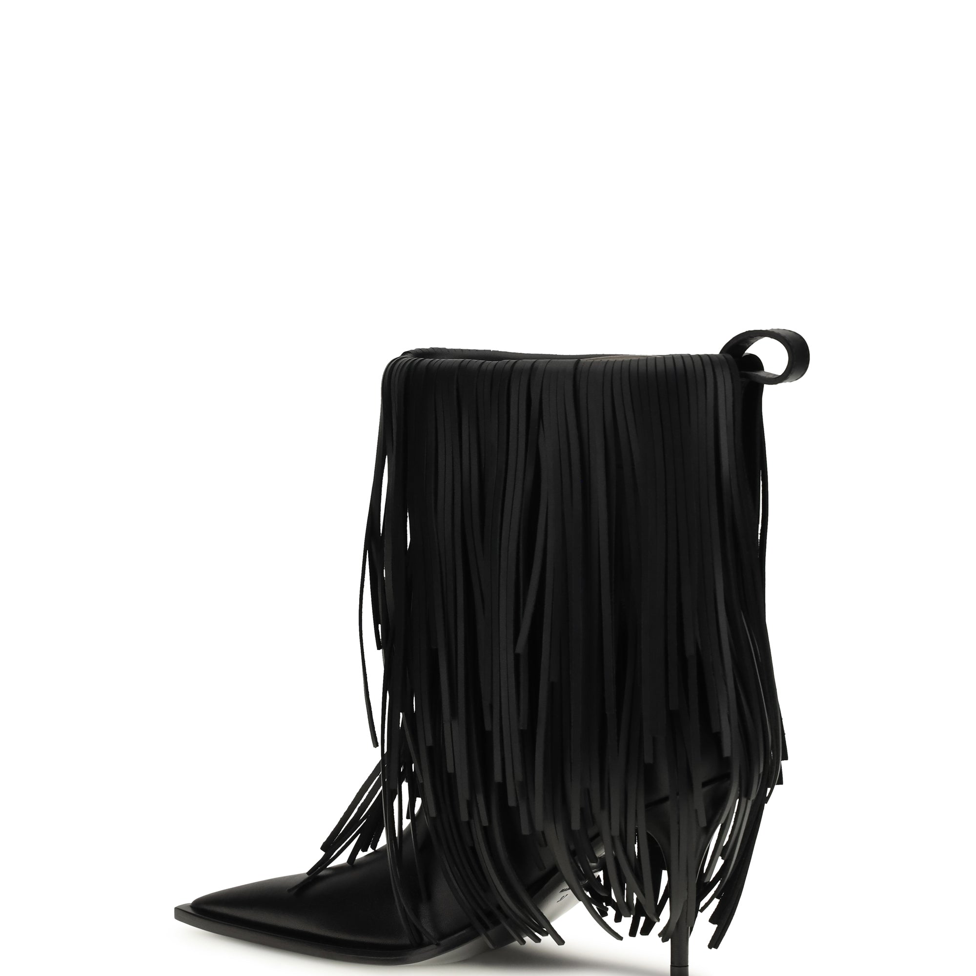Avenue Fringe Ankle Boots