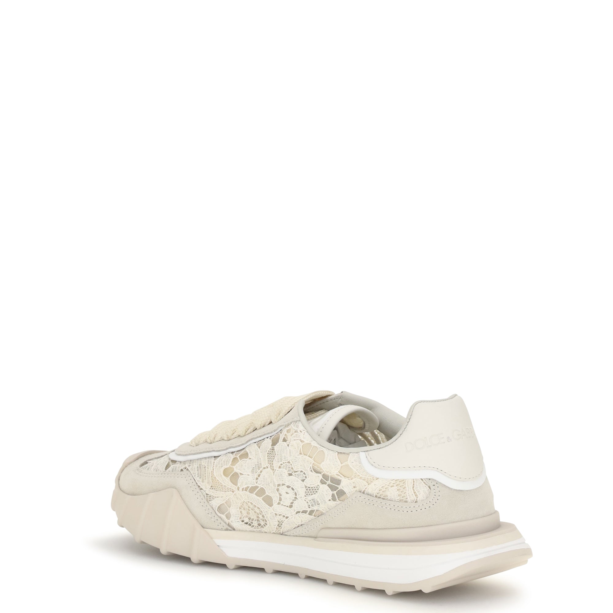Leather and lace Sneakers