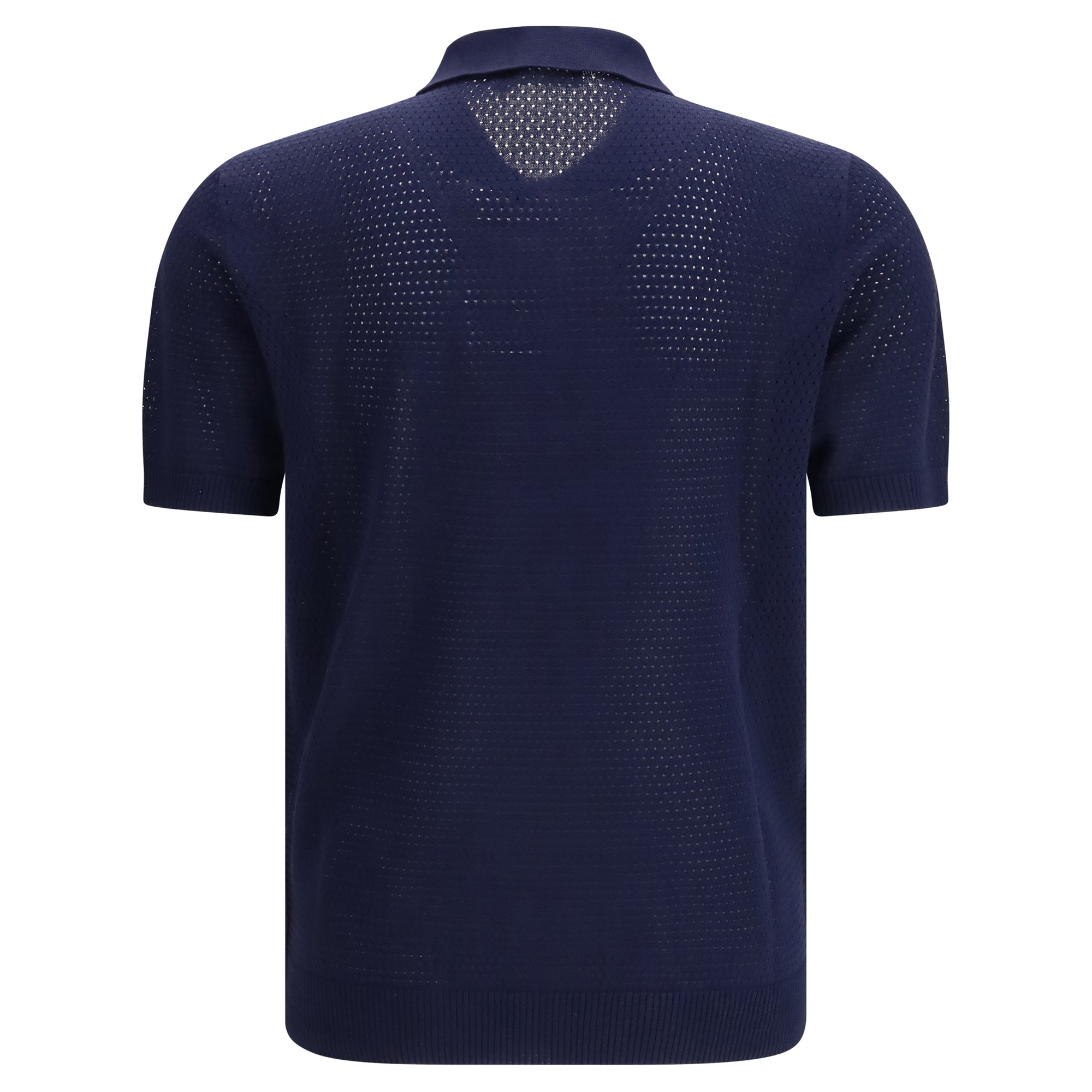 Short-sleeve knit polo Shirt