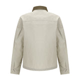 Ground Jacket with velvet collar