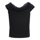 Off Shoulder Draped Top