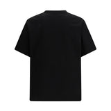 Wild Tiger motif embroidered on the chest oversized T-shirt