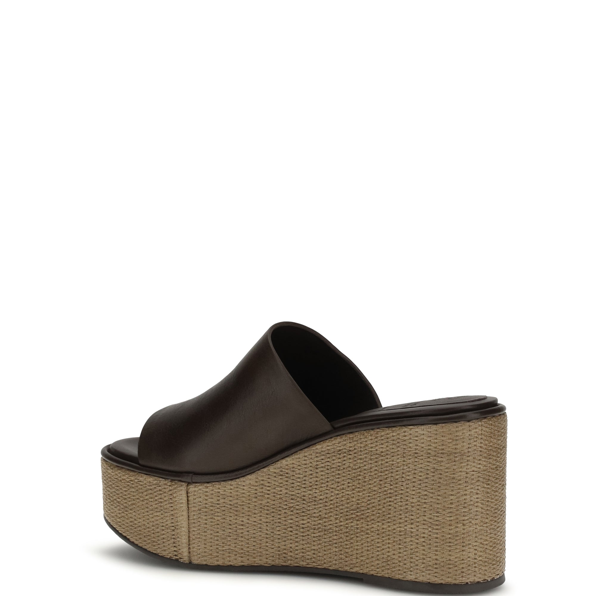 Leather wedge Sandals