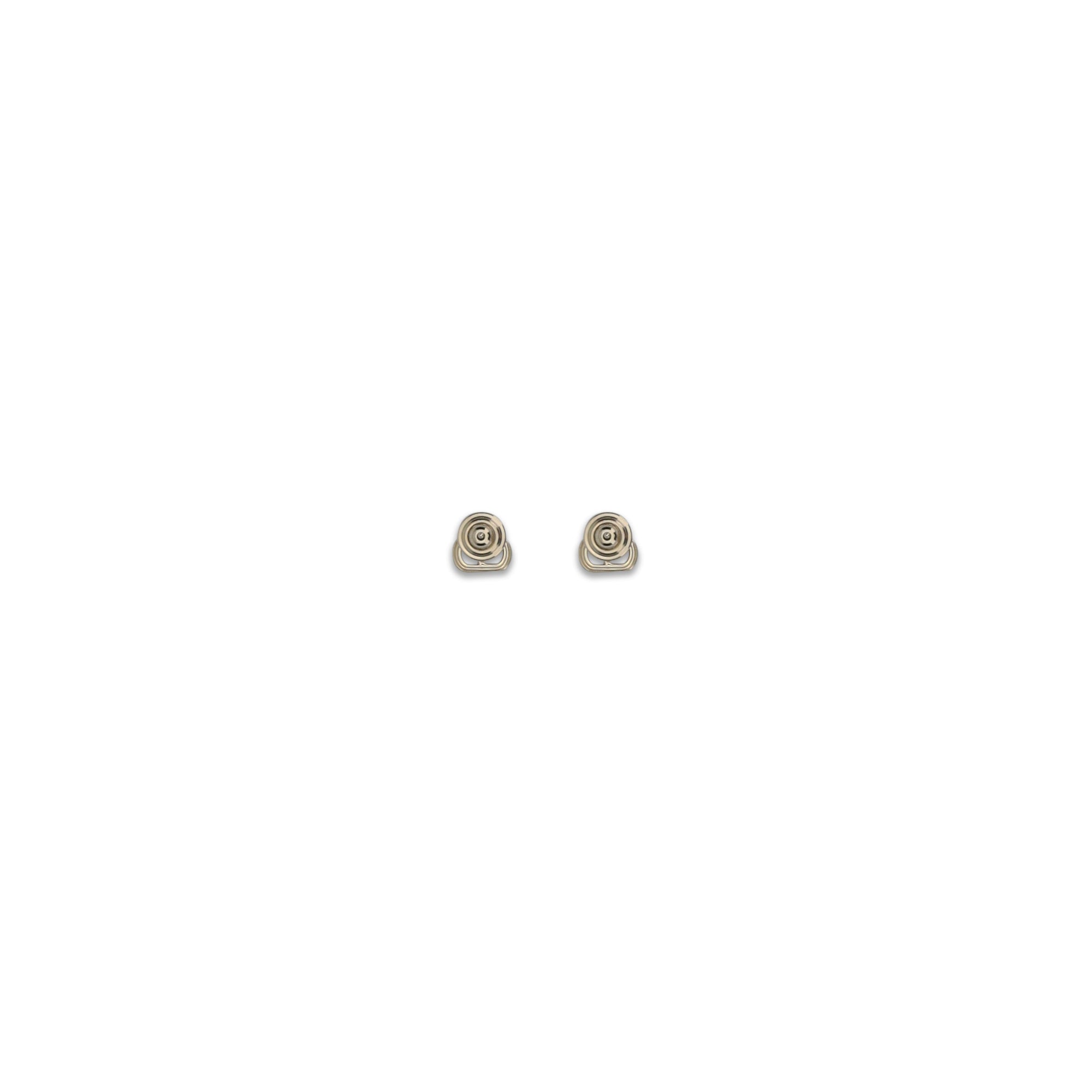 Ovalette Earrings in metal