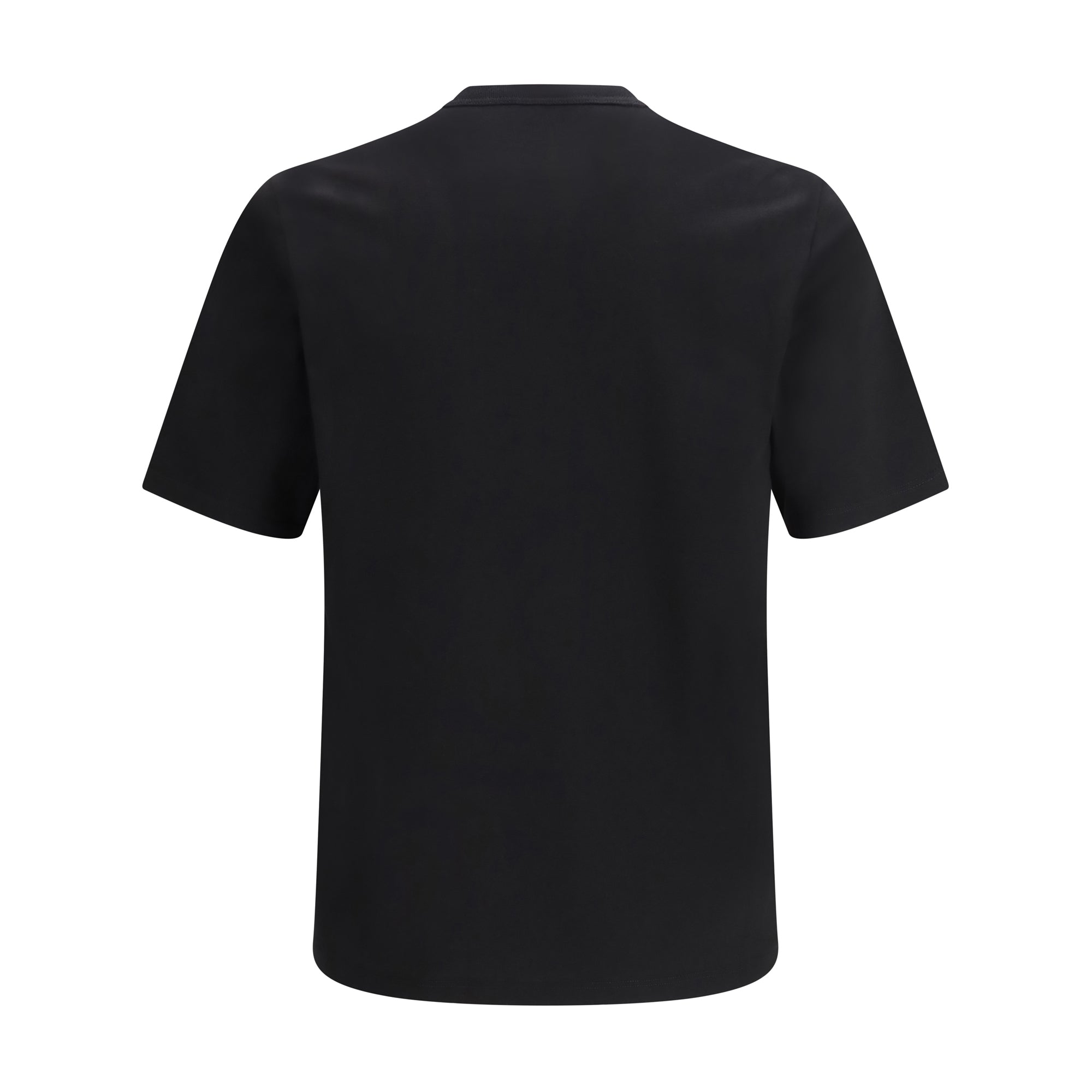 Cotton jersey T-shirt with embroidered logo