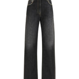 Straight Jeans with studs