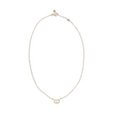 Ovalette Necklace with Swarovski crystals