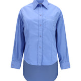 Asymmetric long-sleeve Shirt